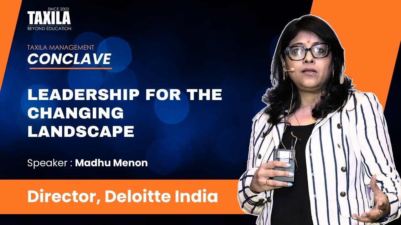 Leadership for the Changing Landscape - Madhu Menon