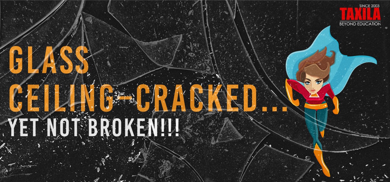 GLASS CEILING – CRACKED … YET NOT BROKEN!!! 