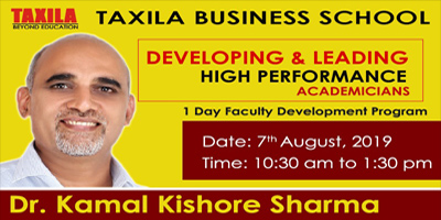 Kamal Kishore Sgarna - Taxila Business School