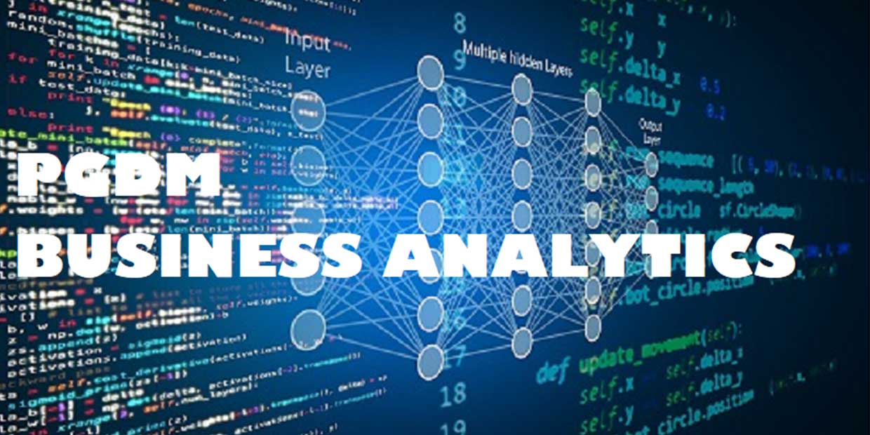 PGDM business analytics