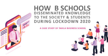 How a Business School disseminated Knowledge to the Society & Students during Lockdown 2020