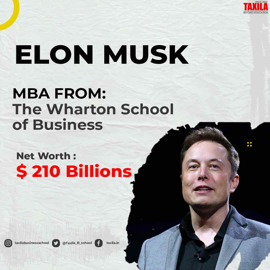 Elon Must - MBA from - The Warton School of Business