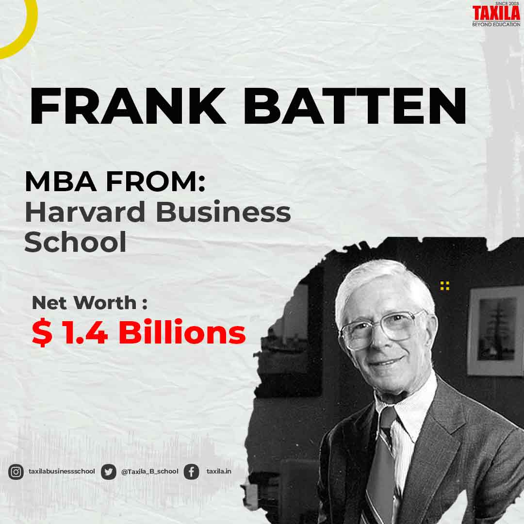 Frank Batten MBA from harvard business school