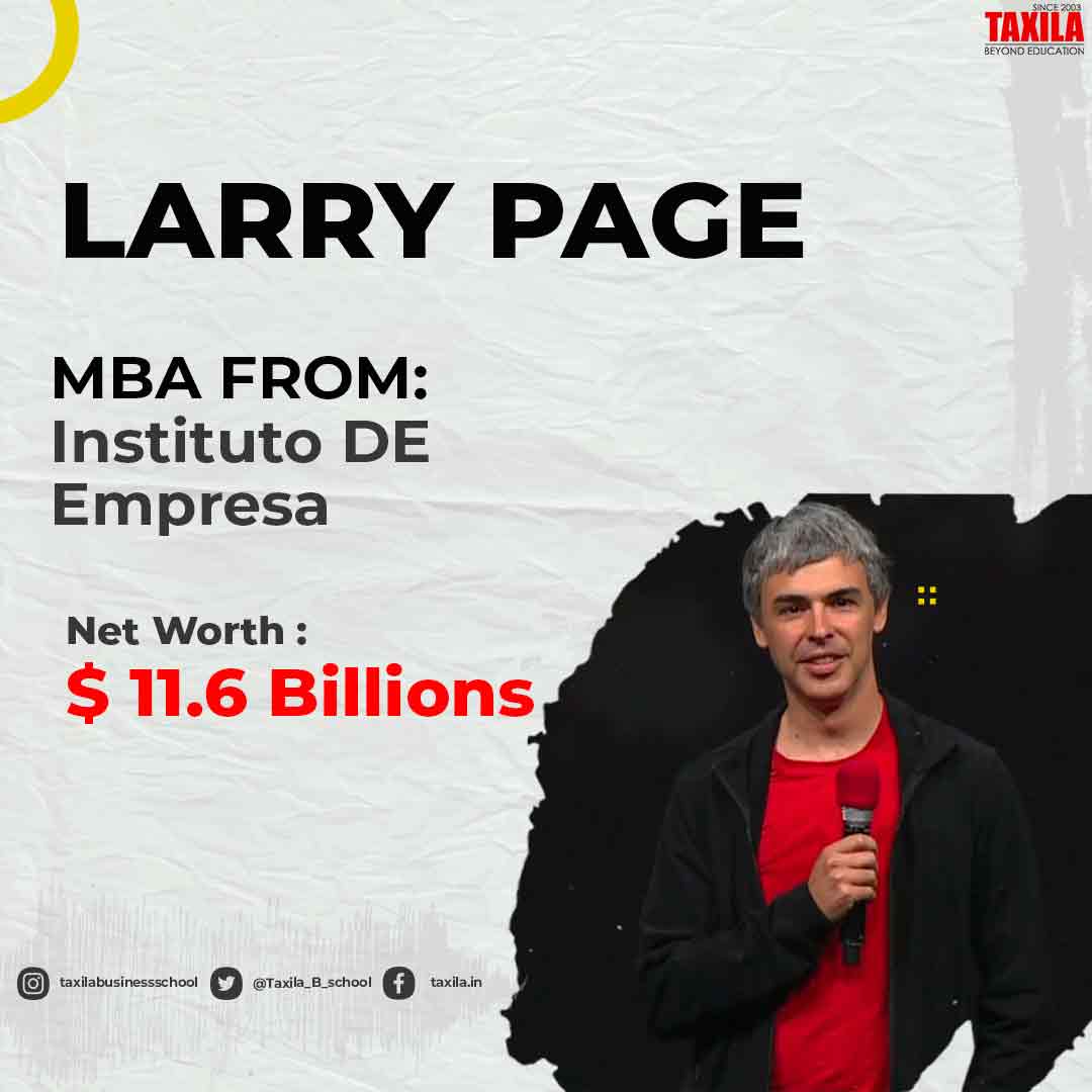 Larry Page - MBA from Institute DE Empresa