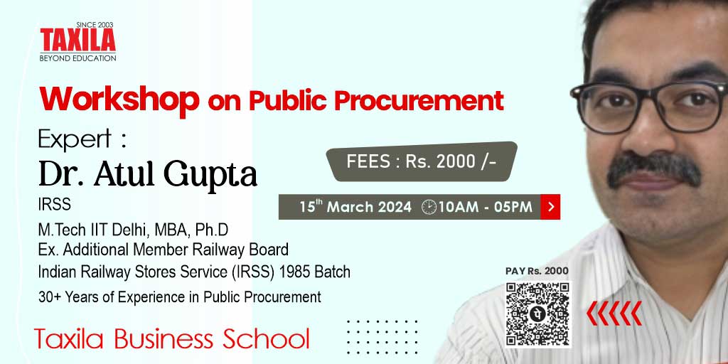 workshop on public procurement