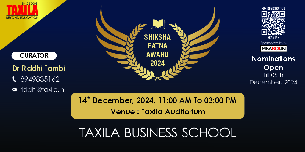 Shiksha Ratan Awards - 2024