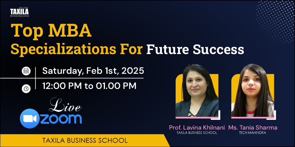 MBA Specialization for Tomorrow