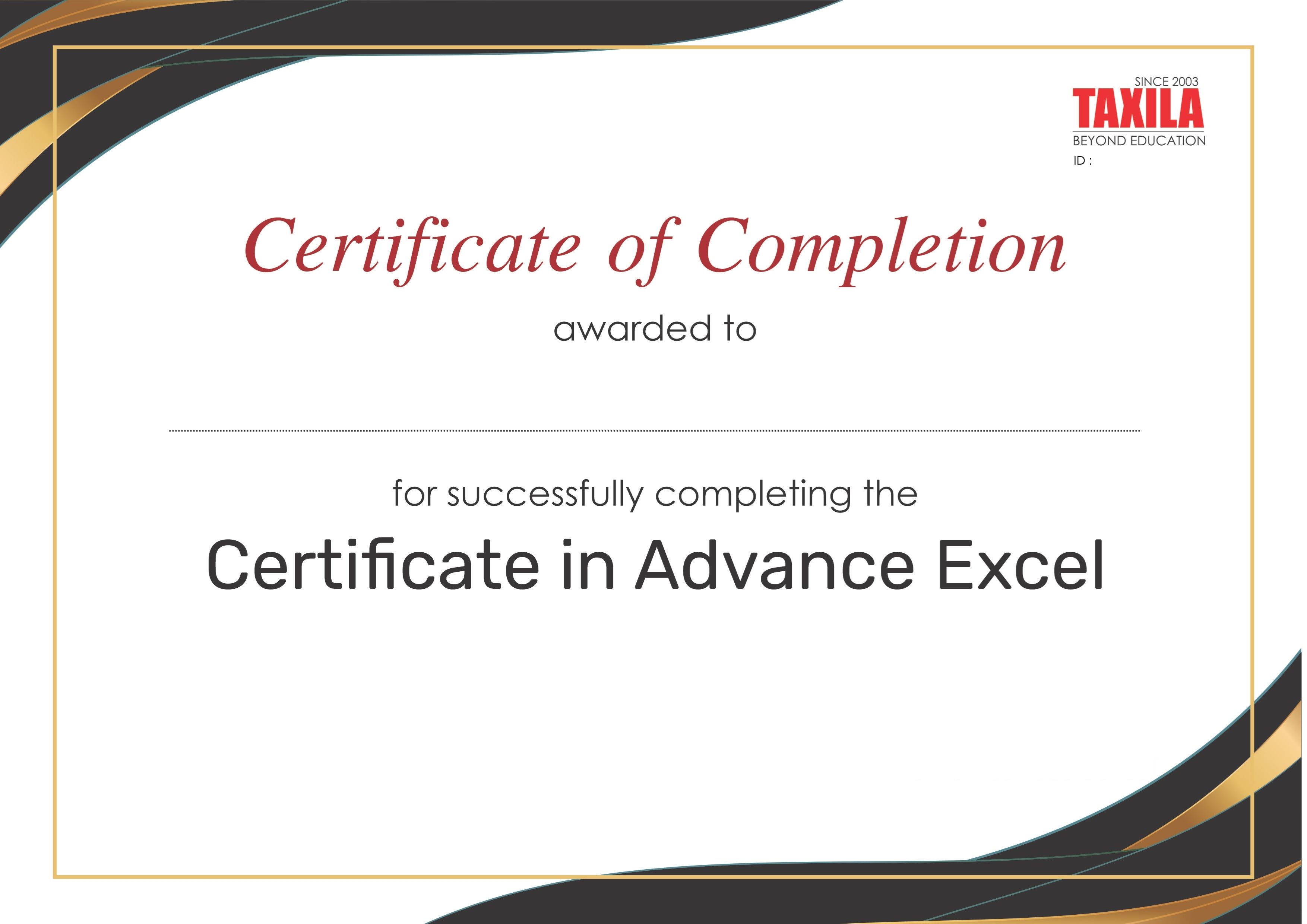 Certificate Image