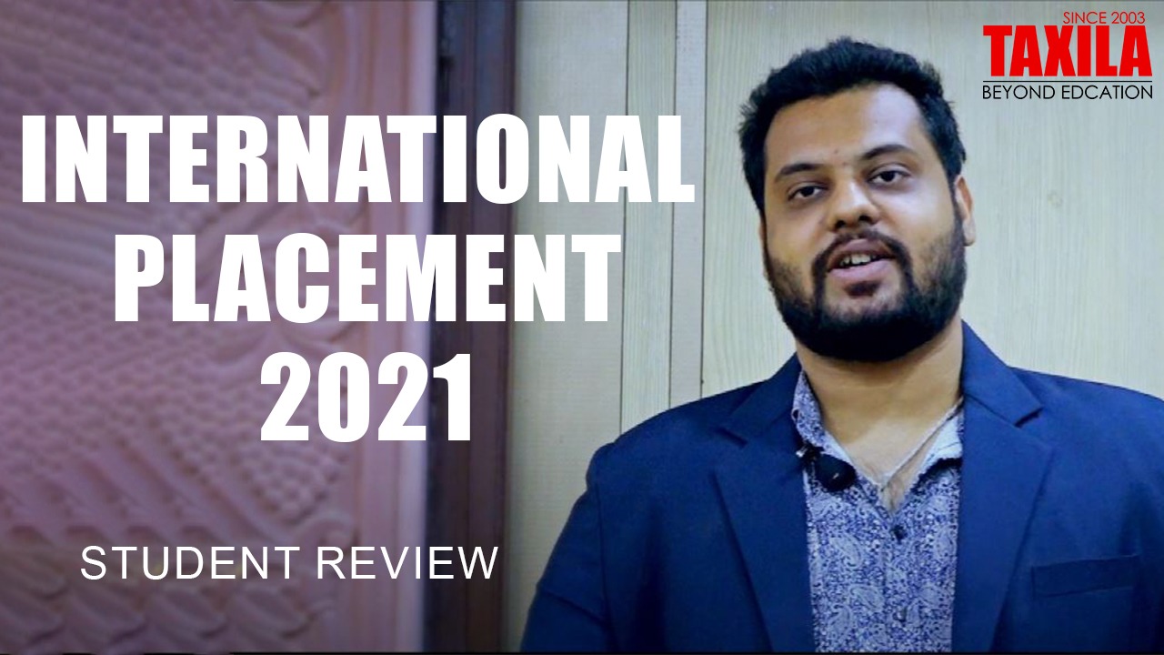 Aviral Kaushal (2019-21) International Placement