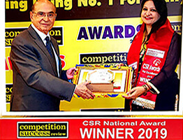 Taxila Business School awarded as Competition Success Review top institute of India