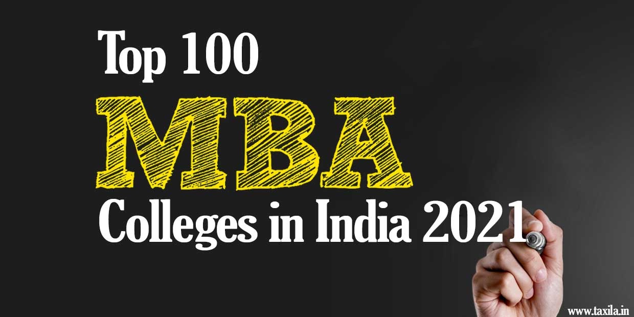 Top 100 MBA Colleges In India