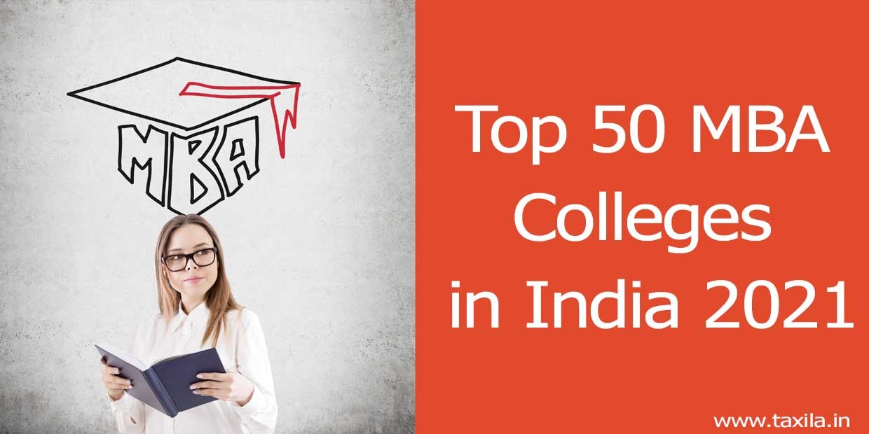 Top 50 MBA Colleges In India