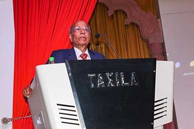 Speakers at Taxila