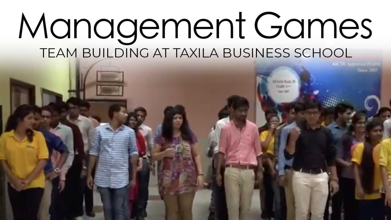 Management Games: team building at taxila business school
