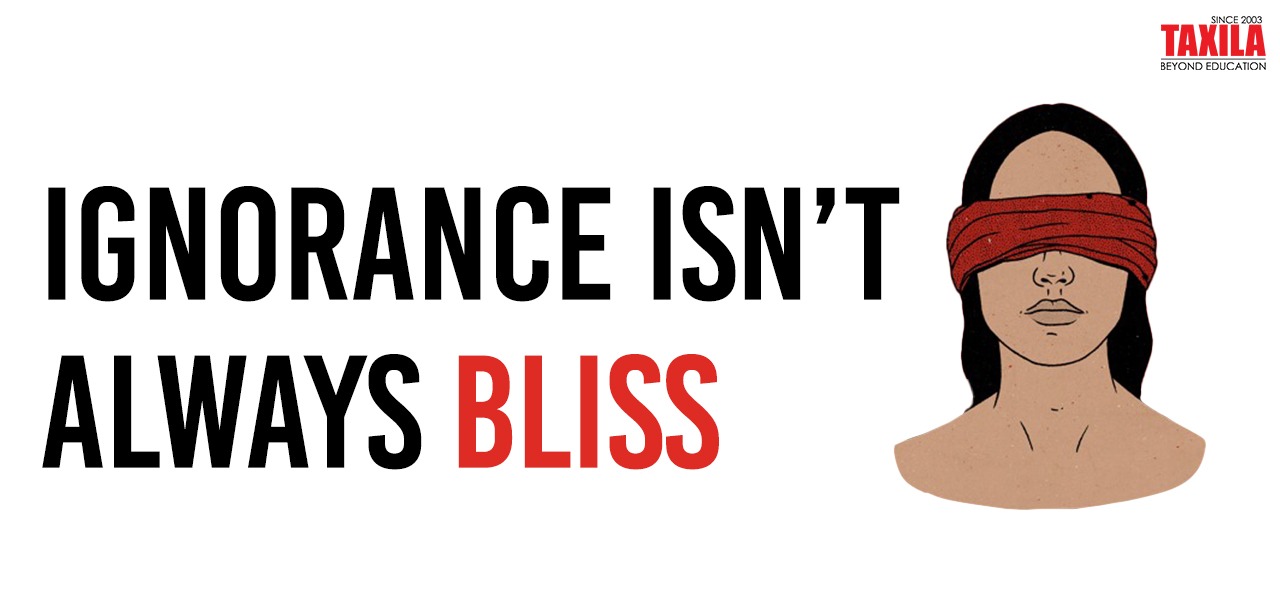 Ignorance isn’t always bliss