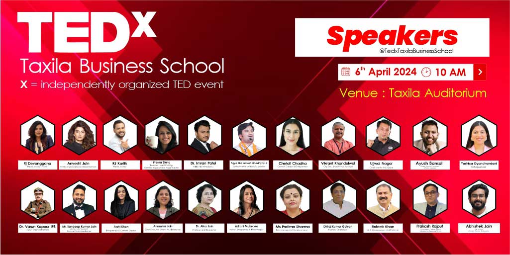 Tedx by Taxila All Speaker Image